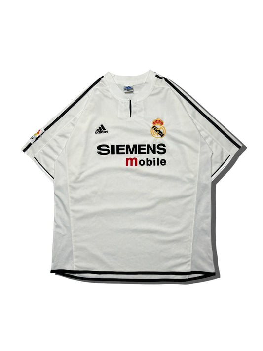 90s adidas real madrid game shirt