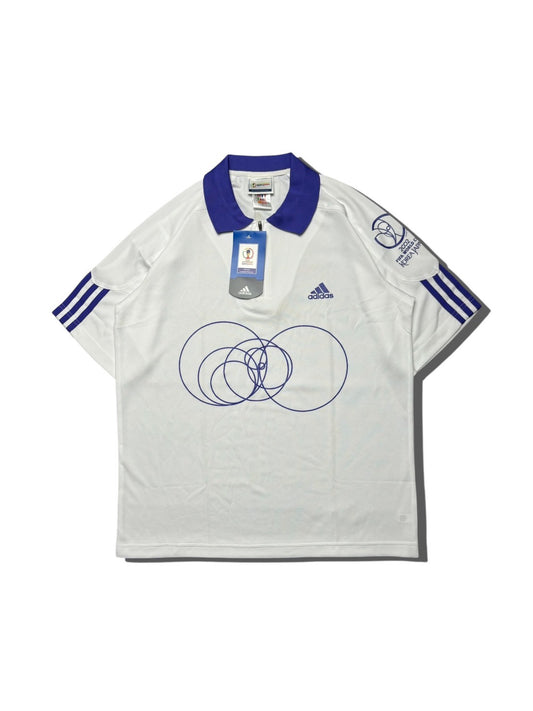 00s adidas olympic design polo-shirt