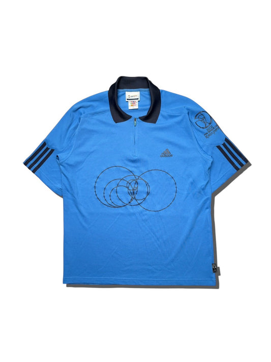 00s adidas olympic polo-shirt
